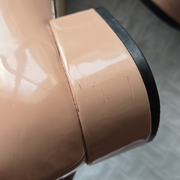 Steve Madden Cherish Cream and Black Flats Low Block Heel with Bow Accent - Picture 9 of 10